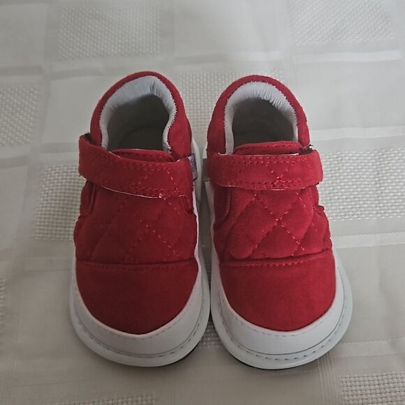 Adidas & Jack And Lily Boy's Toddler T-shirt & Sneaker 12-18 Months Red/ Blue - Picture 6 of 16